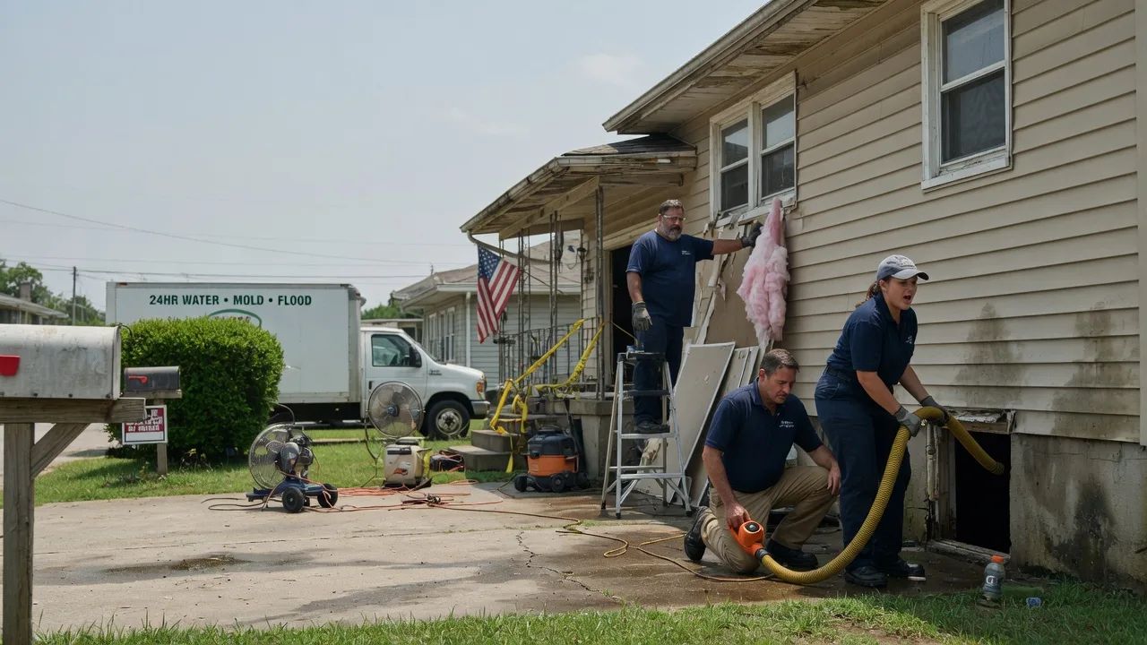 Water Damage Repair in Pittsfield, IL near me